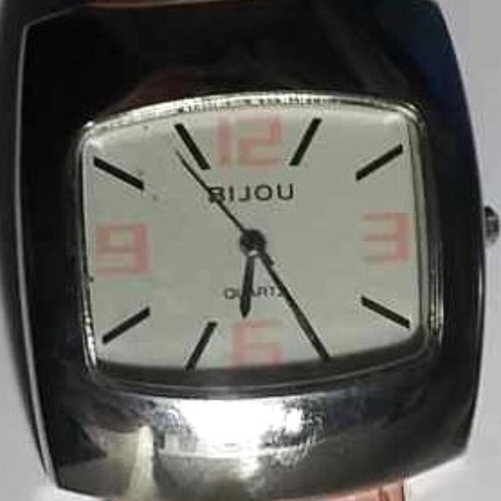 Vintage Bijou Pink Ladies Watch Need Install New Battery View 3